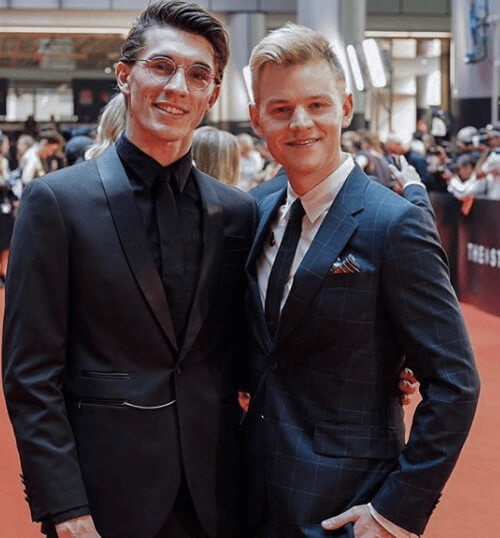 Jack Stratton-Smith Suited Up With His Boyfriend